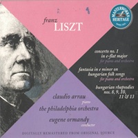 Sony Classical : Arrau - Liszt Concerto No. 1, Hungarian Rhapsodies